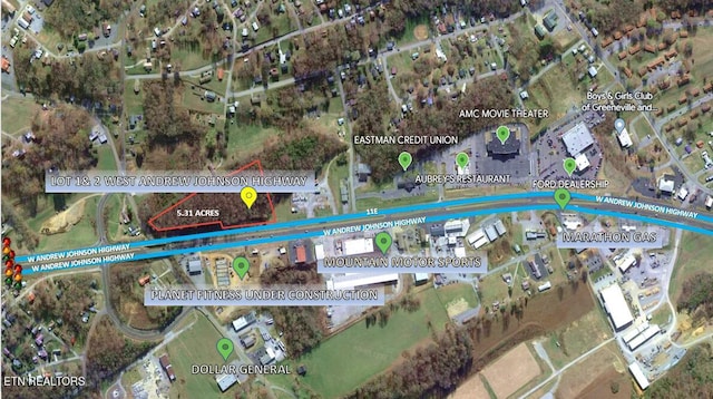 W Andrew Johnson Hwy, Greeneville, TN 37745