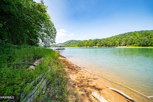 view of water view