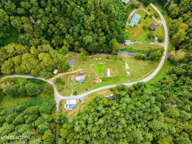 view of drone / aerial view