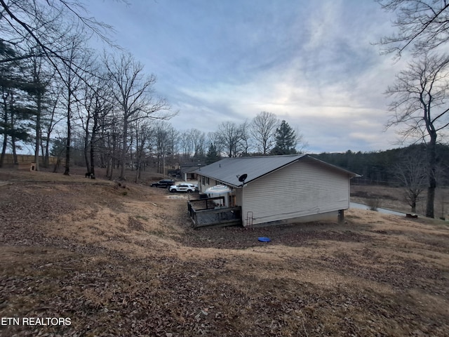 view of property exterior