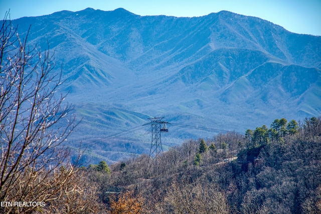 view of property view of mountains