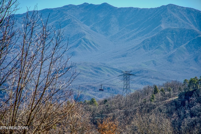 view of property view of mountains