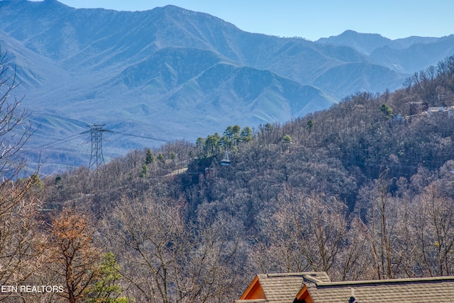 view of mountain view