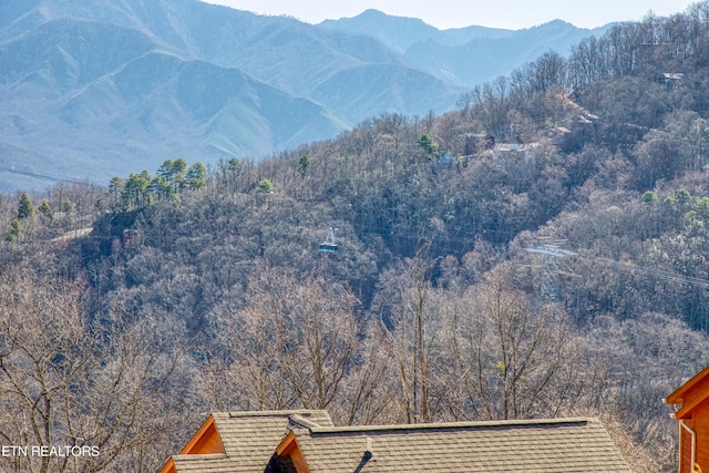 view of property view of mountains