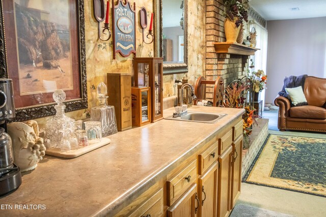 352 Rutherford Dr, New Tazewell, TN 37825 - kitchen featuring sink