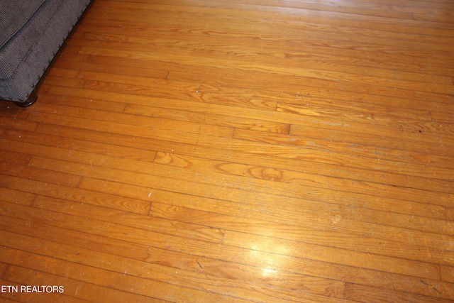 details with light wood-type flooring