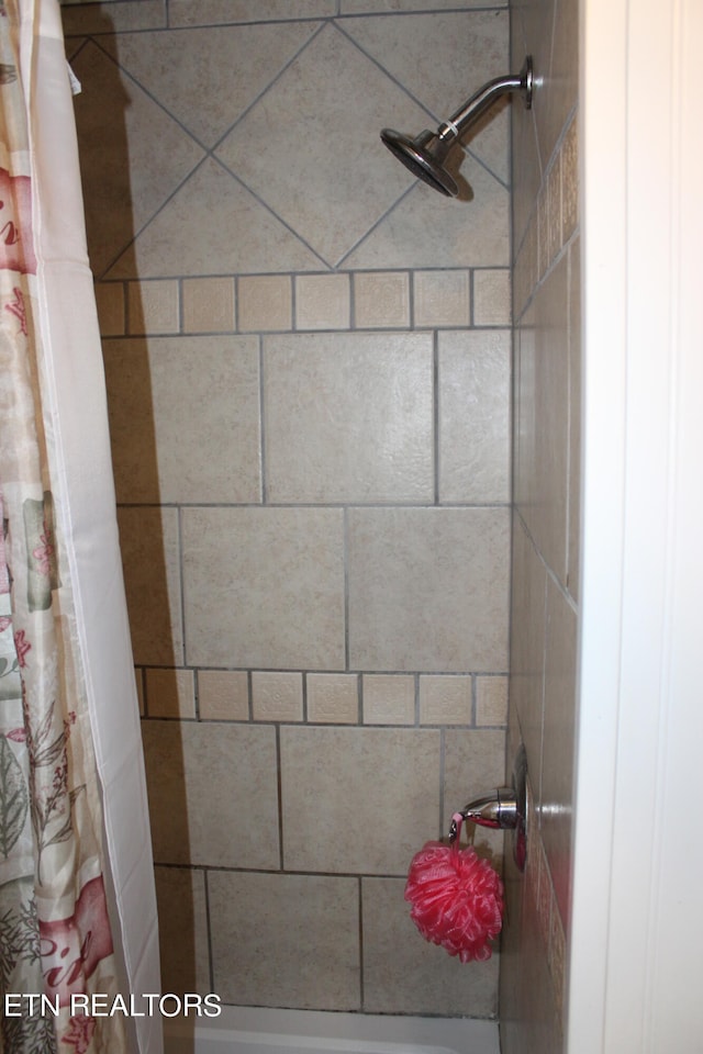 room details with walk in shower