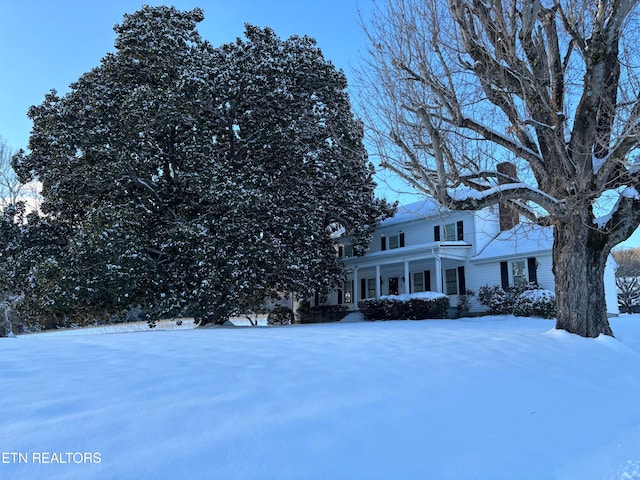 view of front of house