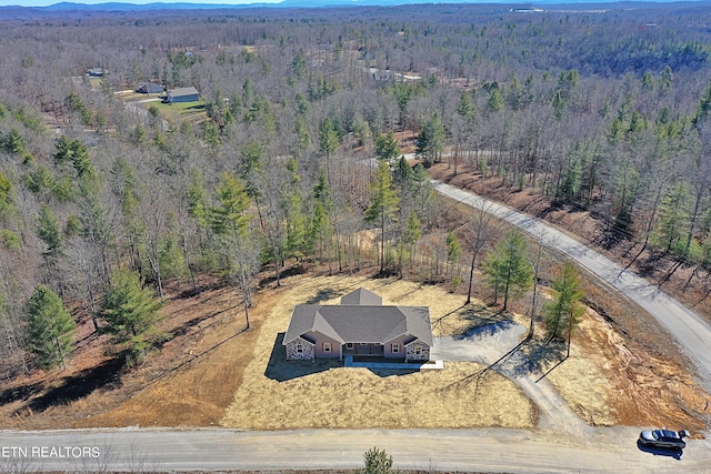 view of drone / aerial view