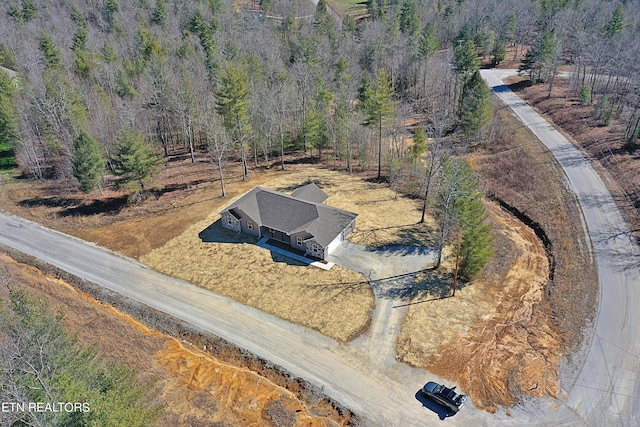 view of birds eye view of property