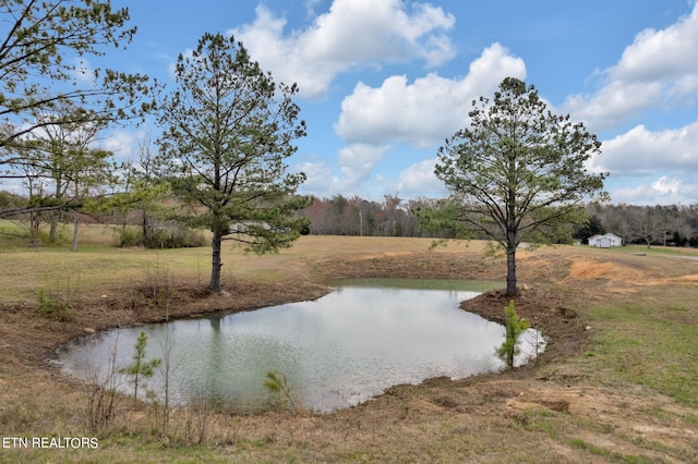 view of property view of water