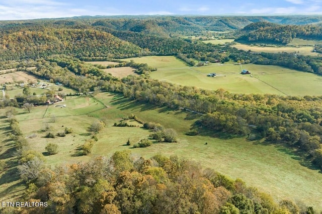 view of aerial view