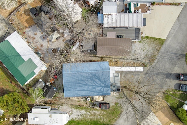 view of aerial view