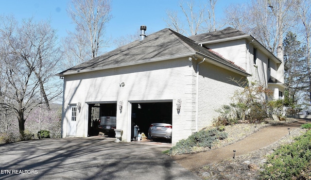 view of side of property