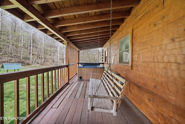 view of deck