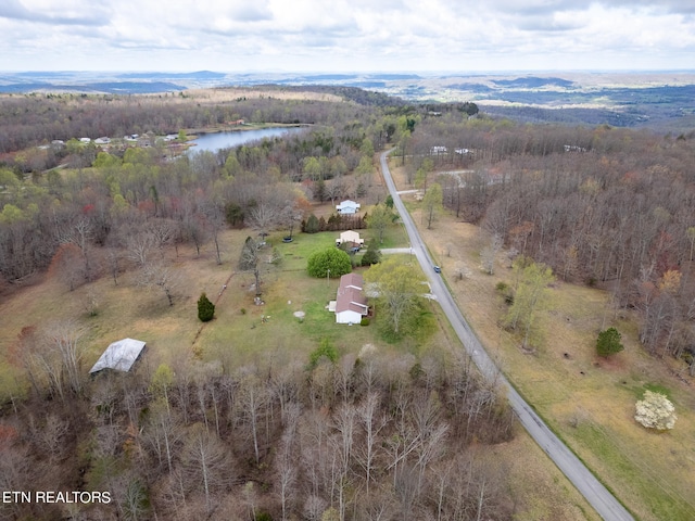 view of drone / aerial view