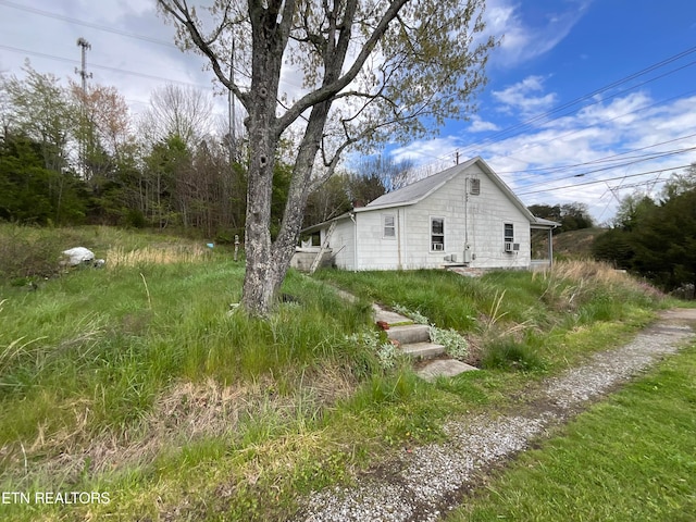 view of side of property