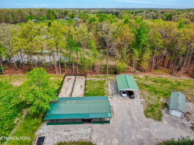 view of drone / aerial view