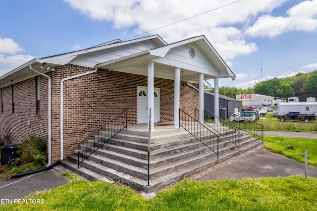 view of bungalow-style house