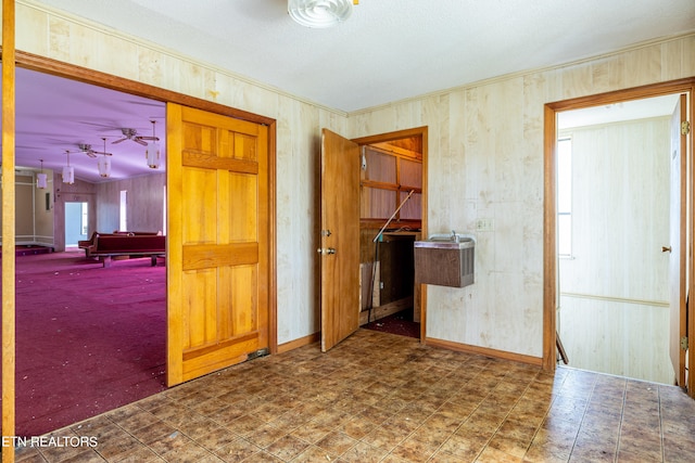 unfurnished bedroom featuring tile floors