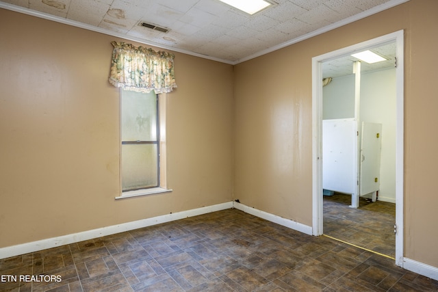 view of tiled empty room