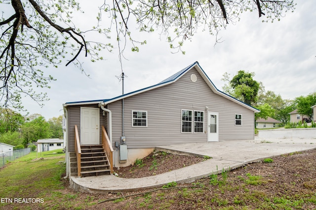 view of rear view of house