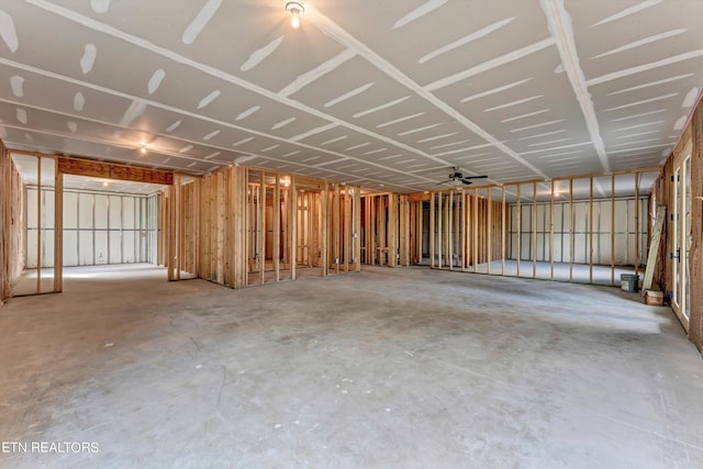 miscellaneous room featuring concrete floors