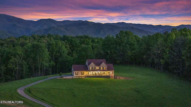 view of mountain view