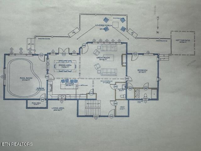 3119 Burns Rd, Sevierville, TN 37862 - property floor plan