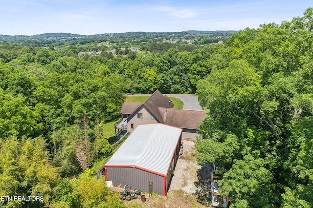 view of birds eye view of property