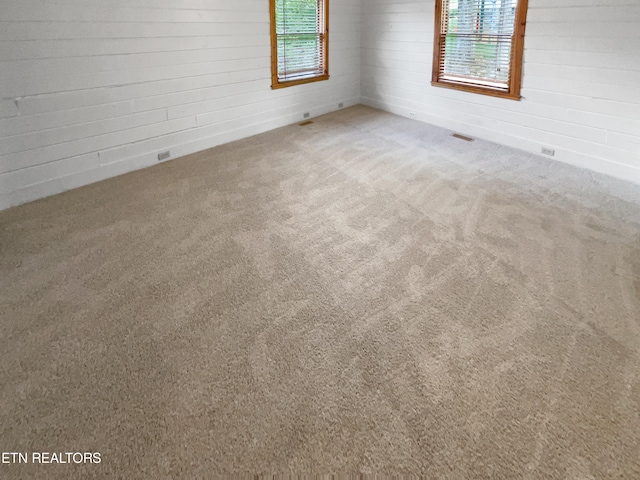 spare room with carpet flooring