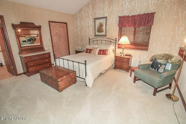 bedroom featuring carpet floors