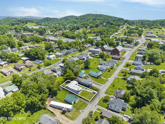 aerial view