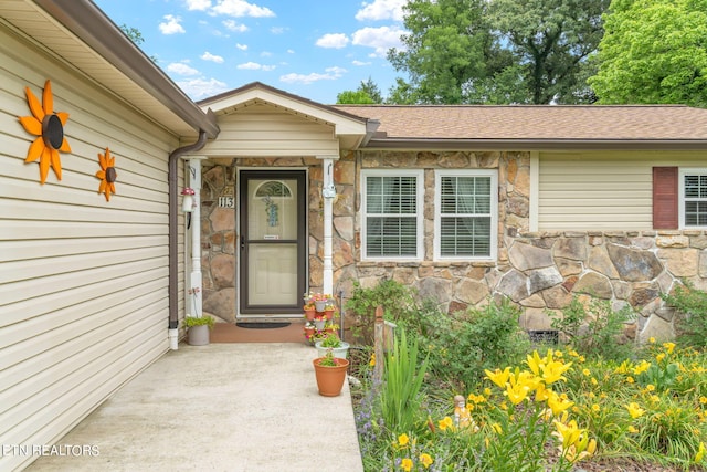 view of entrance to property