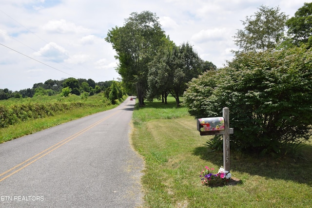 view of road