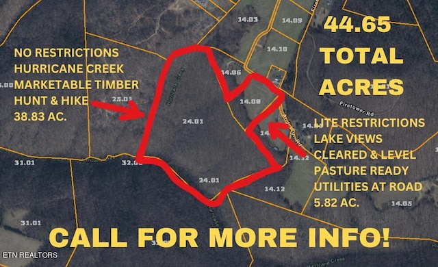 Listing photo 2 for 38.8AC Anderson Rd, Byrdstown TN 38549