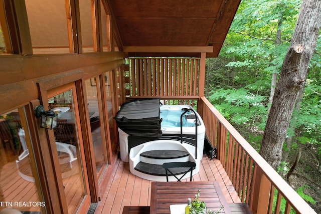 view of deck