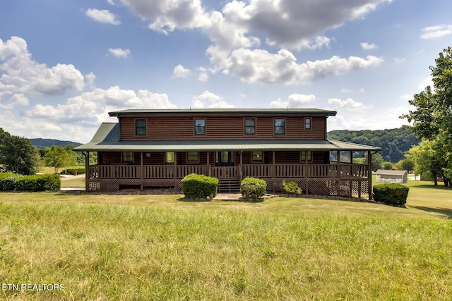 view of rear view of house