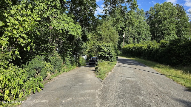 view of road