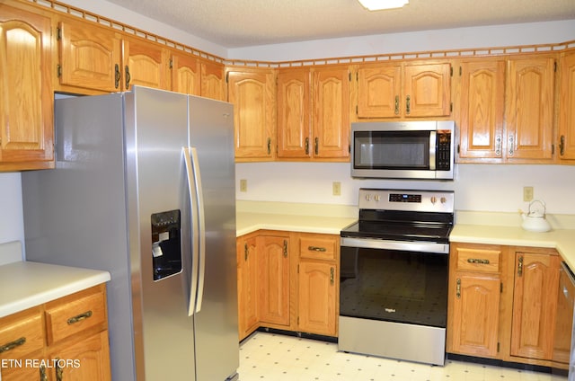 kitchen featuring appliances with stainless steel finishes