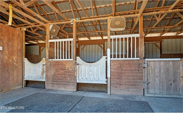 view of stable