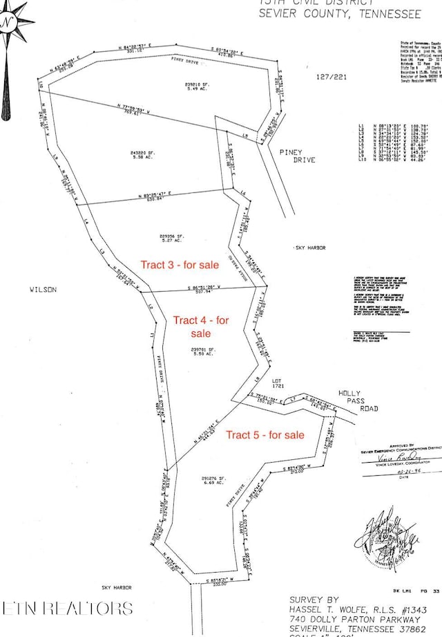 Listing photo 2 for 3TRACTS Wilson Hollow Way, Sevierville TN 37876