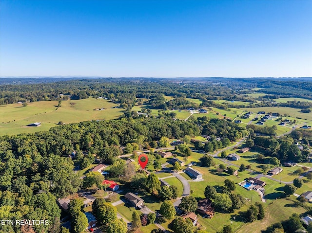 aerial view