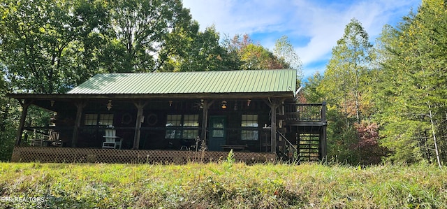 view of rear view of house