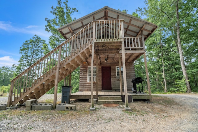 view of front of house