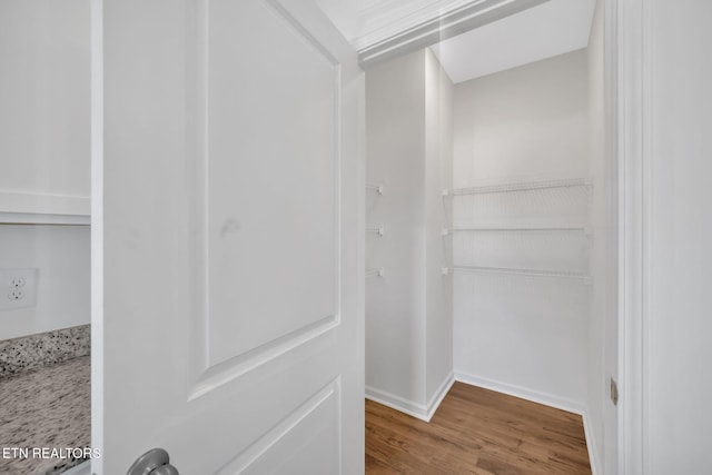 view of closet