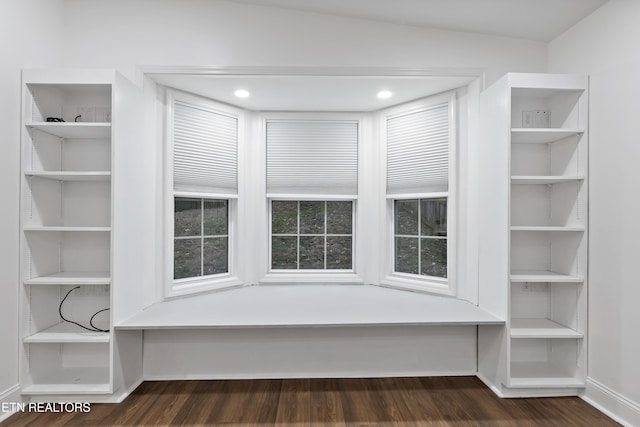 interior space featuring hardwood / wood-style floors