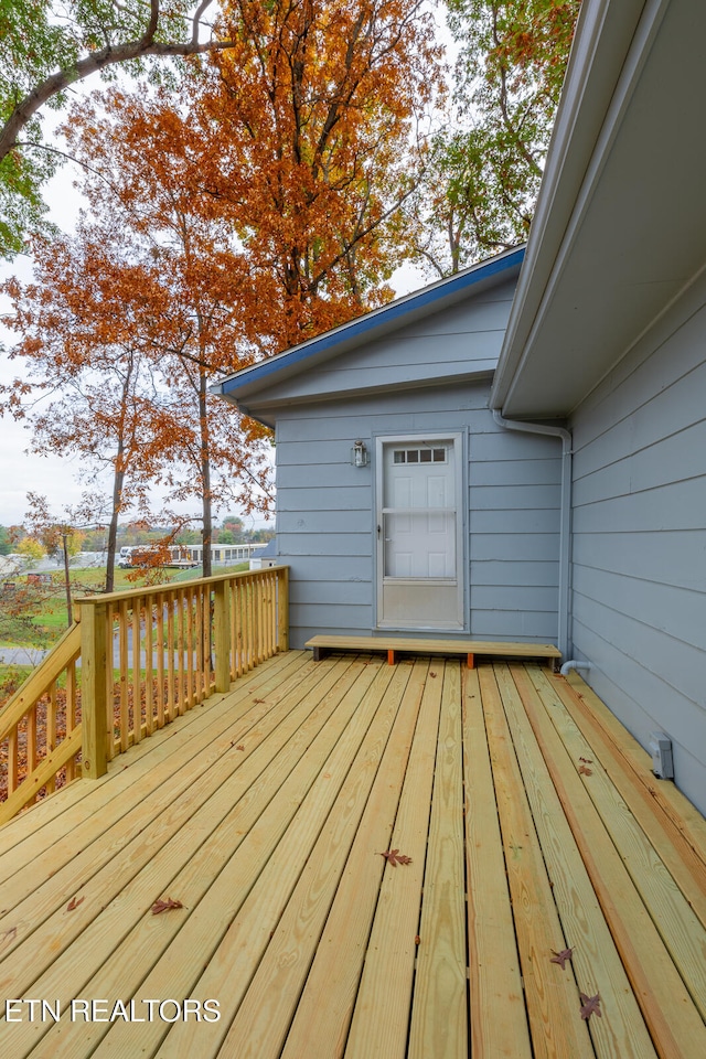 view of deck