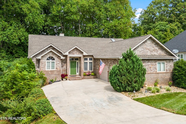 view of craftsman inspired home