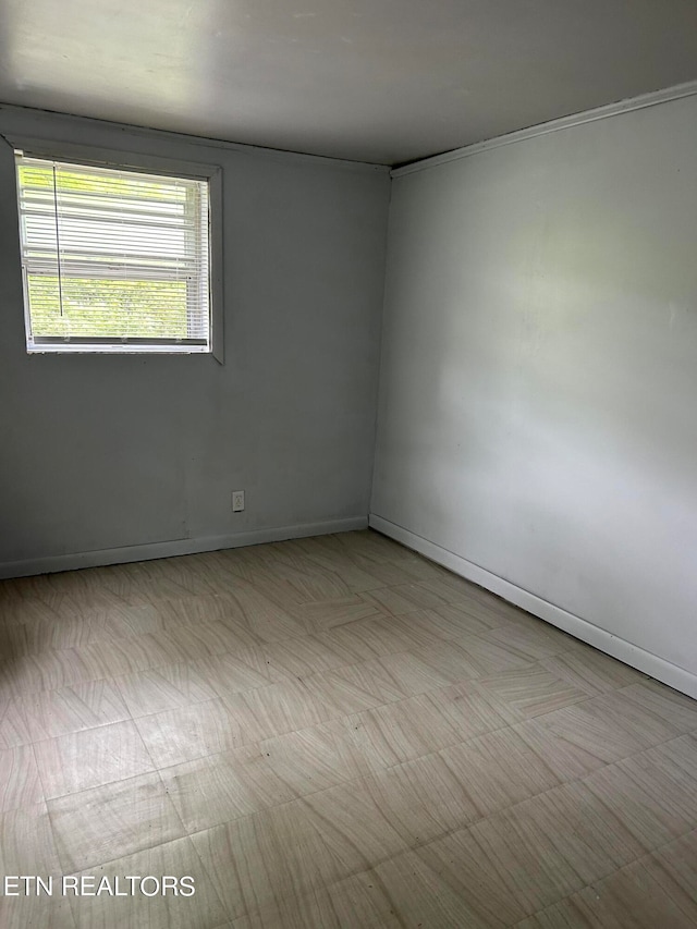 view of empty room